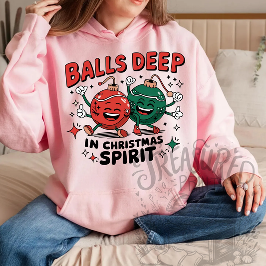 Balls Deep Into Spirit Tee
