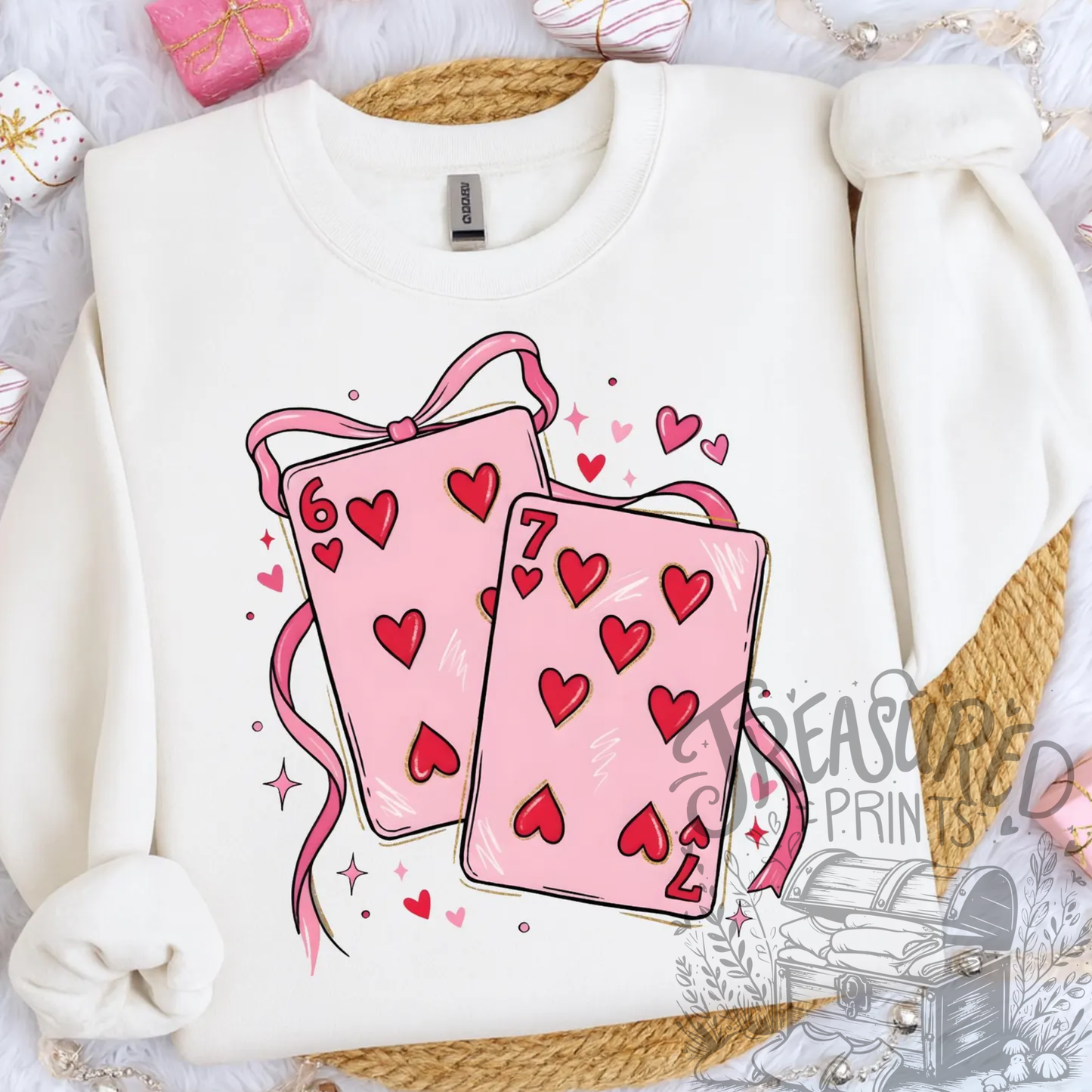 Playing Cards 67 VDay Tee