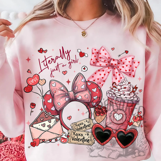 Literally Just An Ears Girl Tee