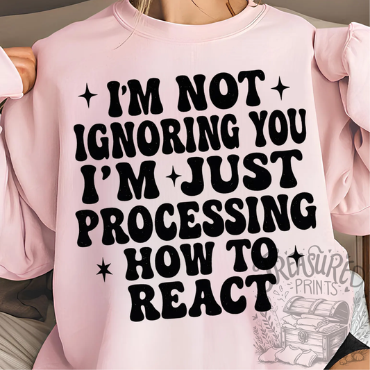 Processing How To React Tee