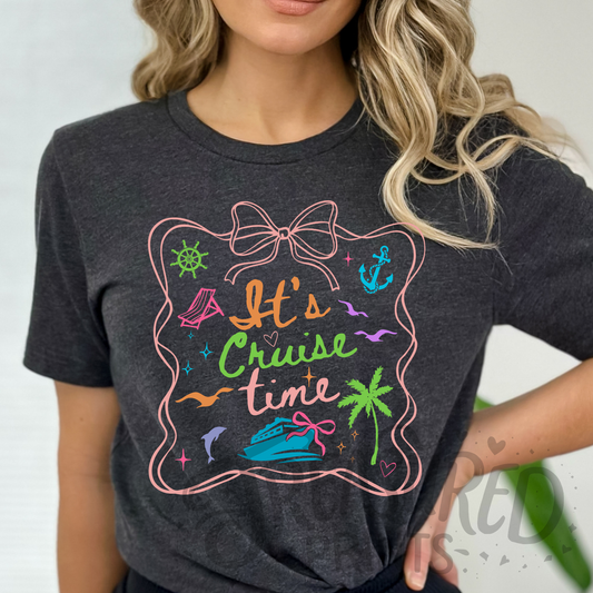 It's Cruise Time Coquette Tee