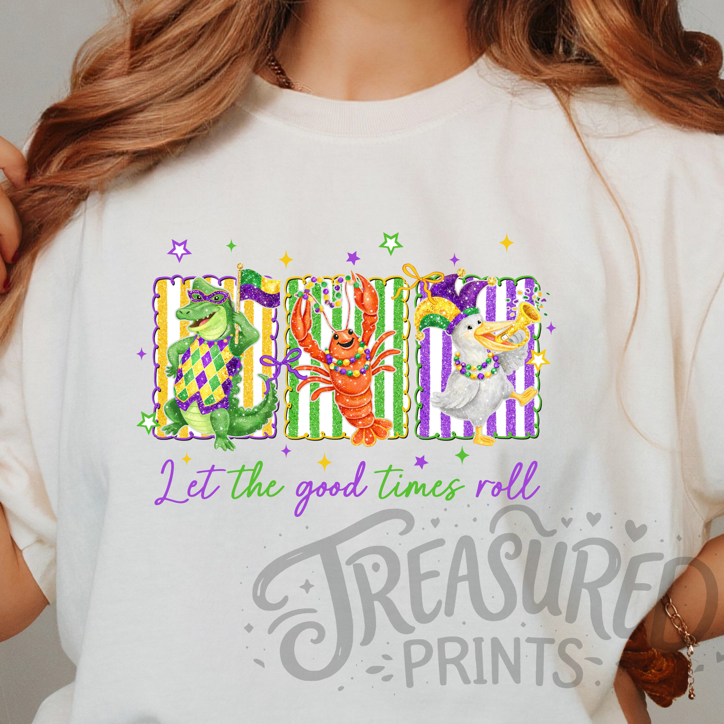 Preppy Let The Good Times Roll Tee