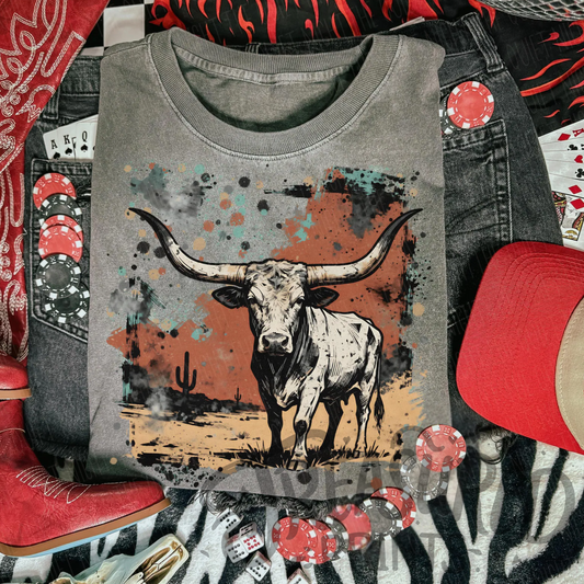 Western Longhorn Tee