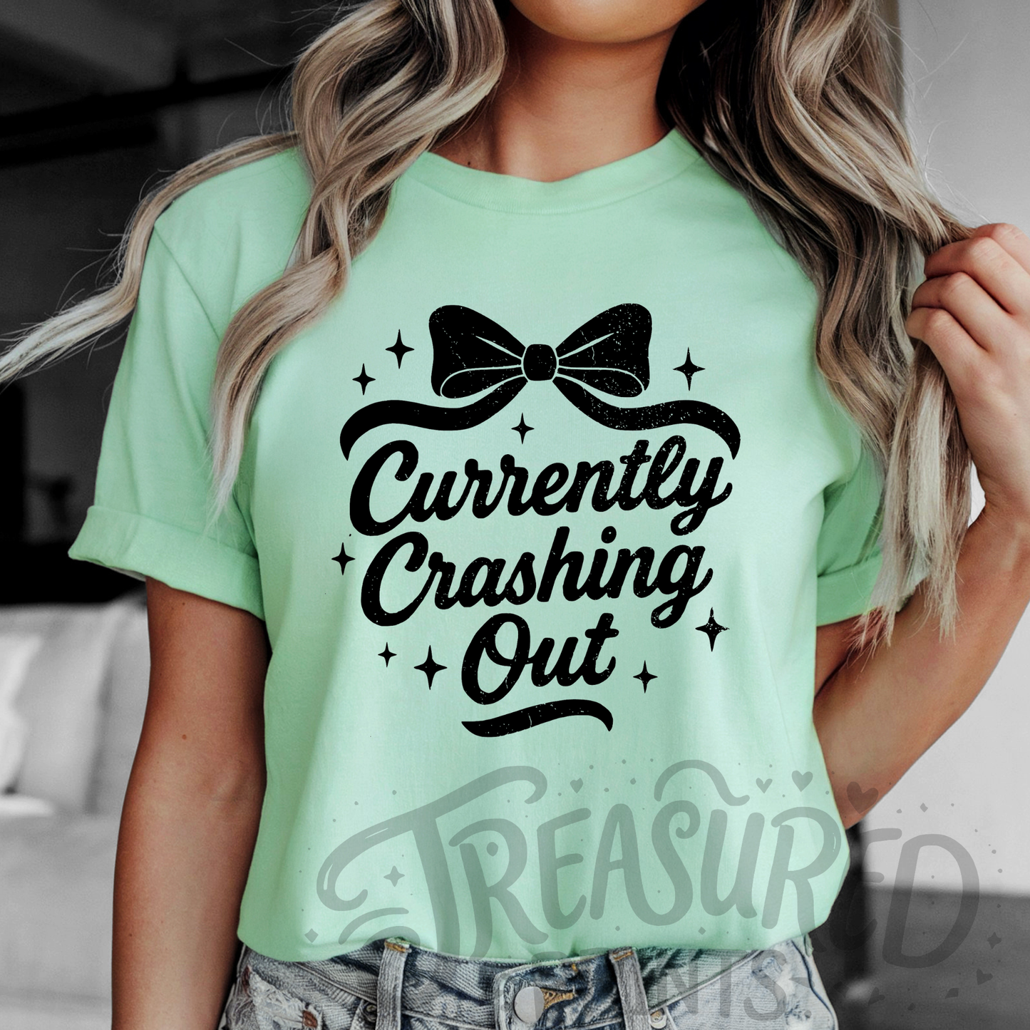 Currently Crashing Out Tee