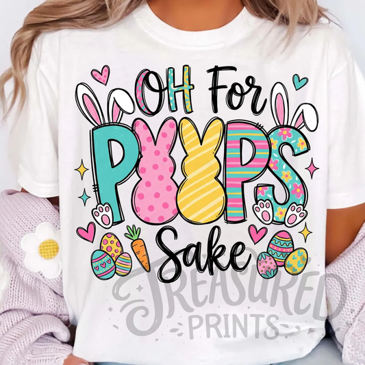 Oh For Peeps Sake Tee