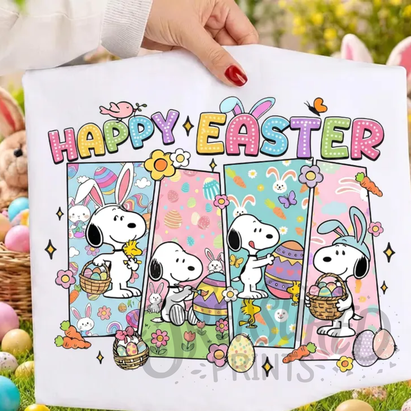 Happy Easter Snoopy Tee