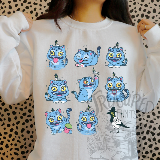 Demon Hunter Kitty & Bird Tee