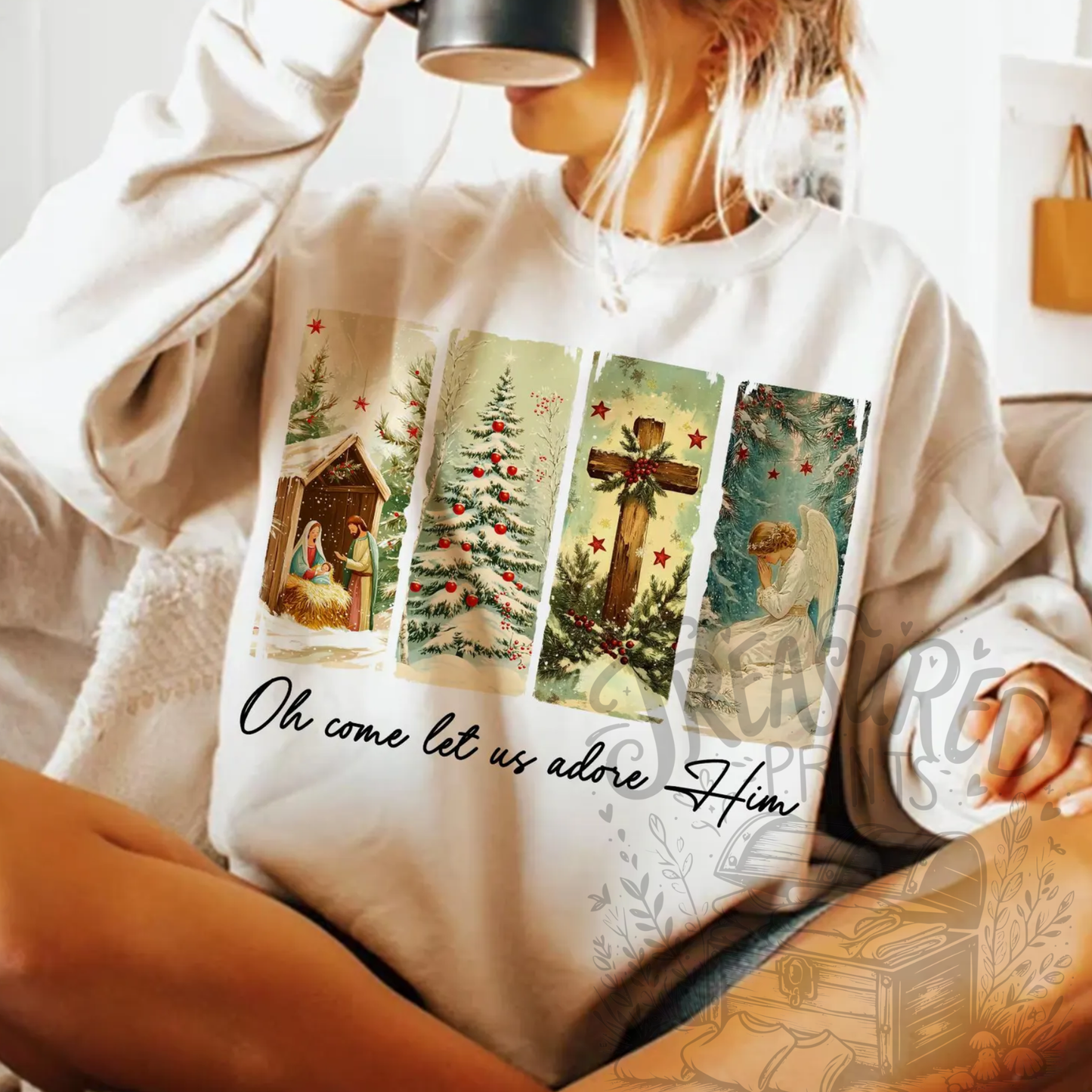 Let Us Adore Him Tee