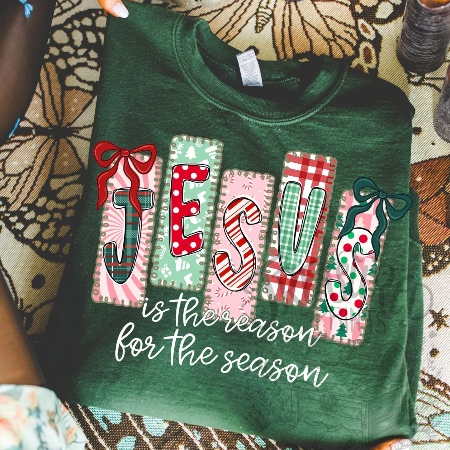 Preppy Jesus Is The Reason Tee