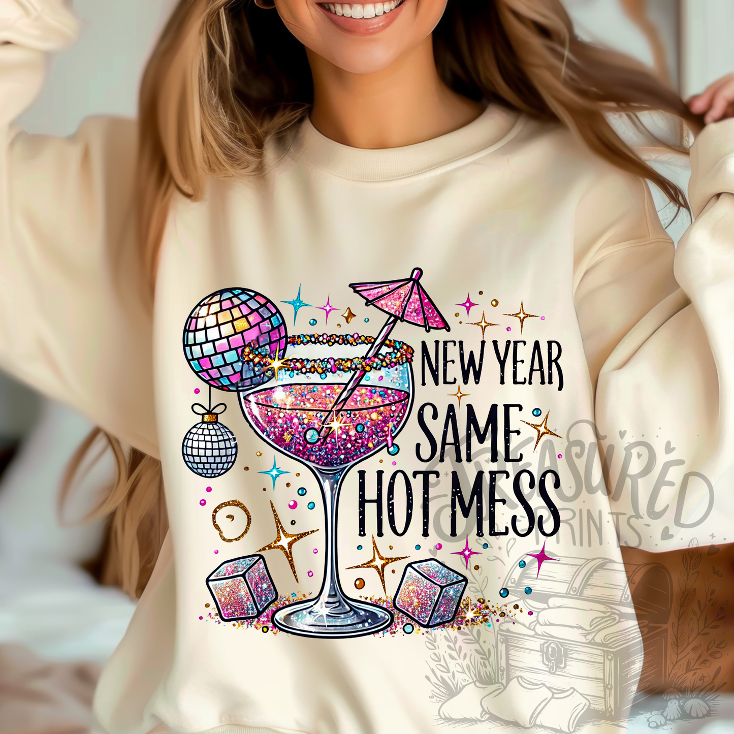 New Year Same Hot Mess Tee