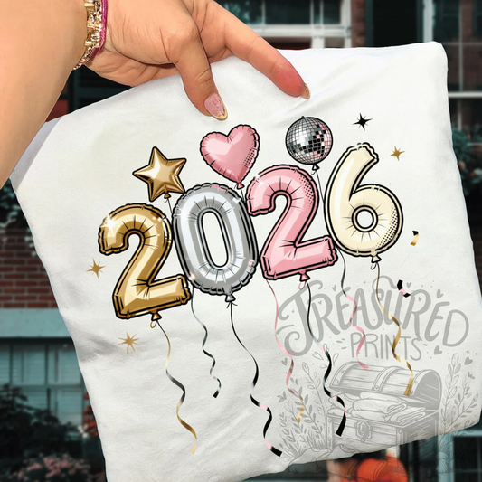 2026 Foil Balloon Tee