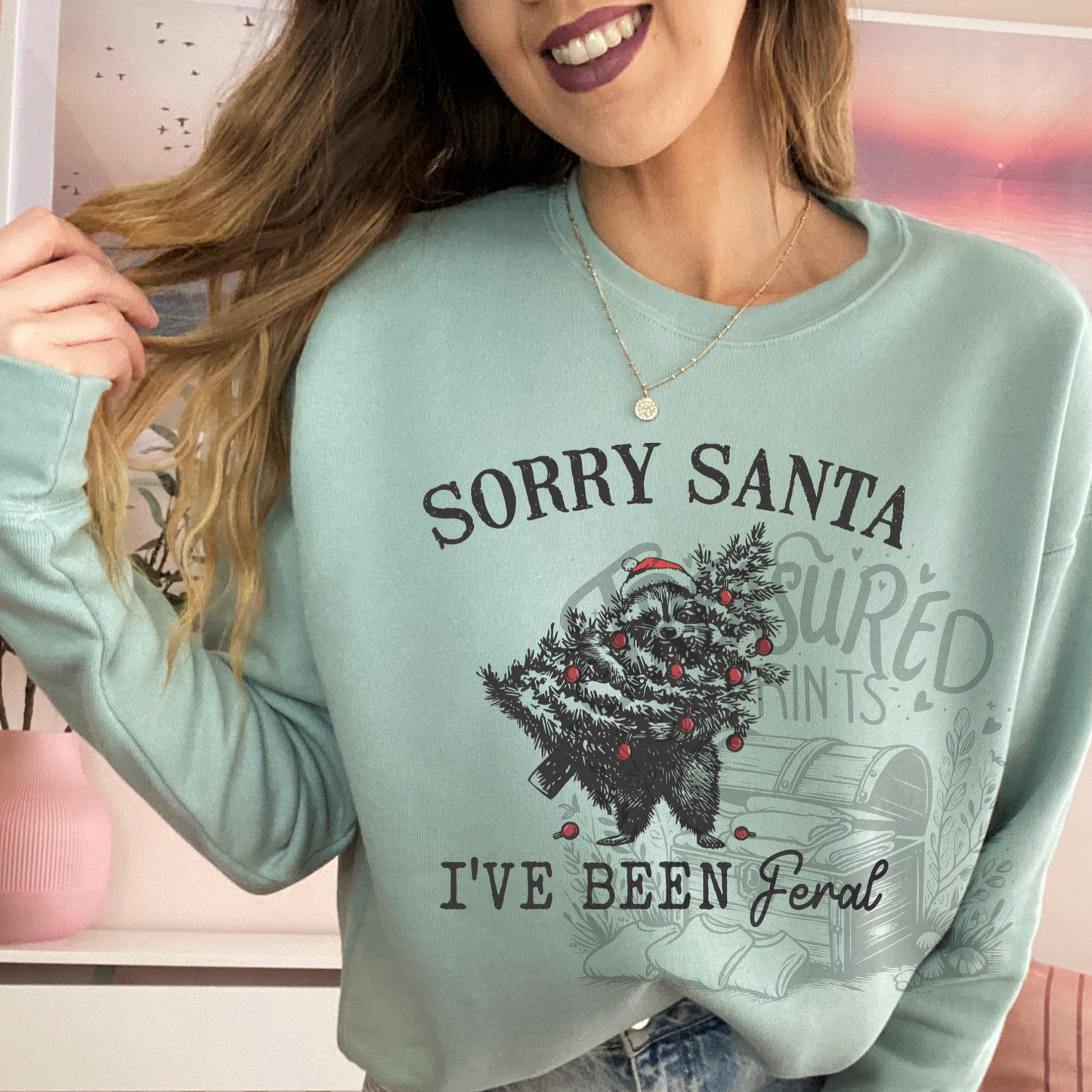 Sorry Santa, I've Been Feral Tee