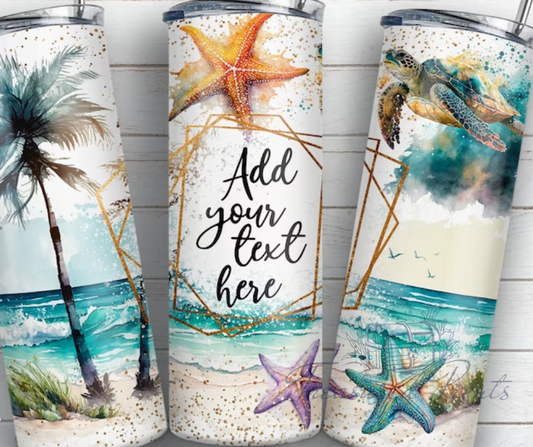 Beachy Custom Text