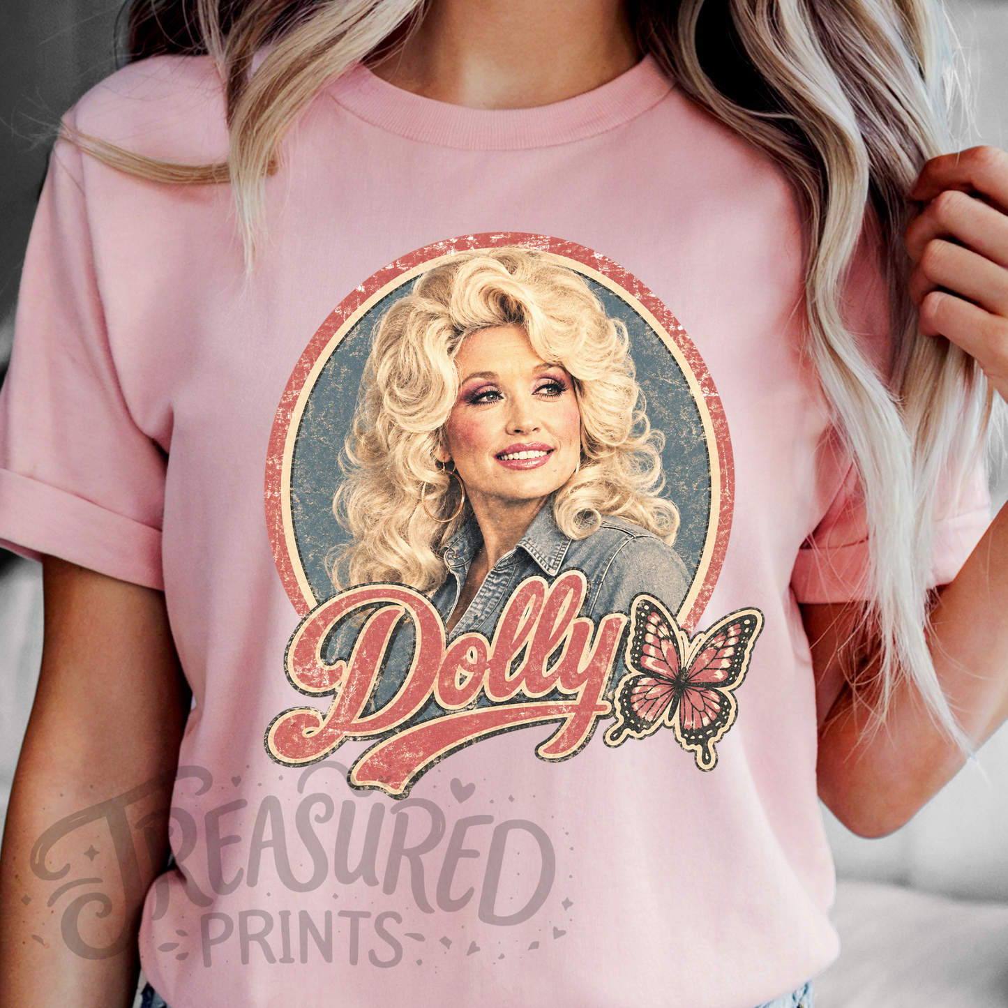 Retro Dolly Butterfly Tee