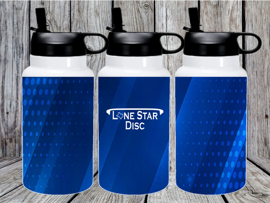 Blue Lonestar Abstract 32oz Water Bottle