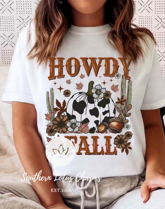 Howdy Fall Cowprint