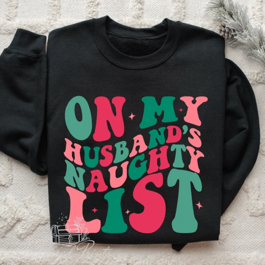 On My Husband's Naughty List