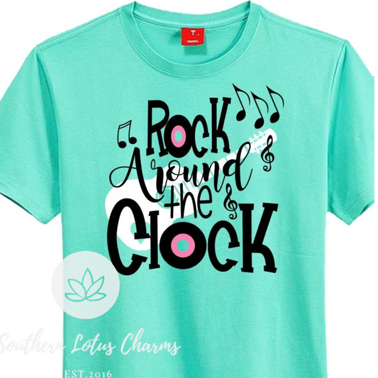 Rock Around the Clock-50s design