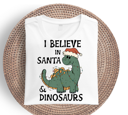 I Believe In Santa & Dinosaurs