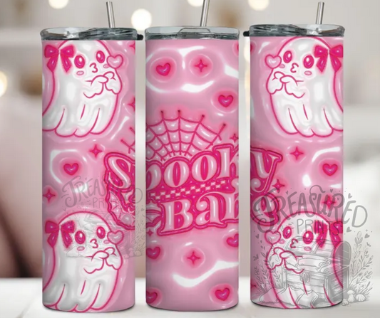 Pink Spooky Babe 20 oz Tumbler