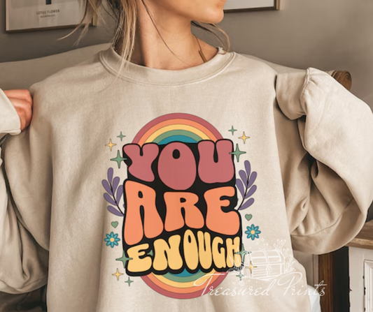 You Are Enough Rainbow