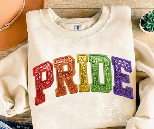Pride Faux Sequin