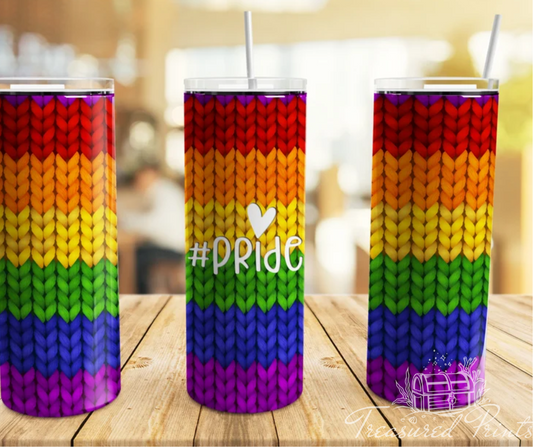 Pride Knit 20oz Tumbler