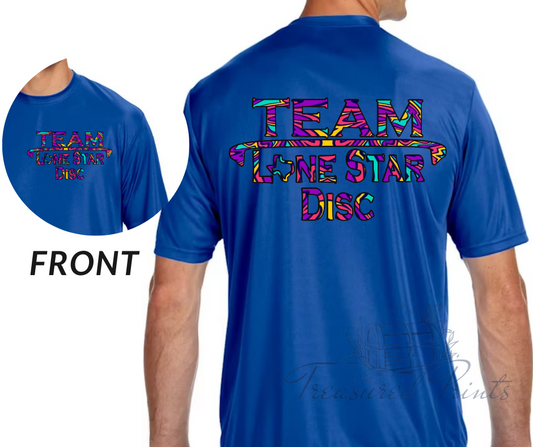 Bright Stripes Abstract Lonestar Disc