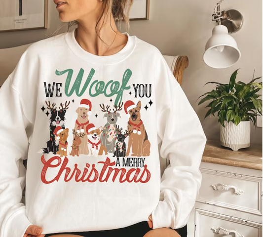 We Woof You A Merry Christmas