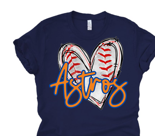 Astros Solid Heart