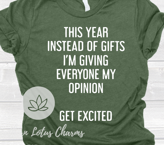 Opinions For Everyone!