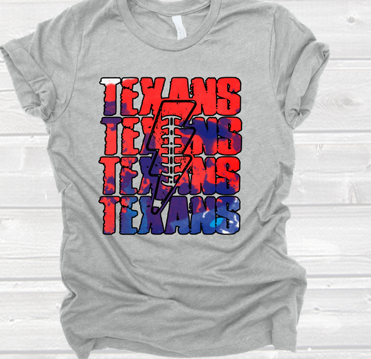 Texans Lightening Bolt