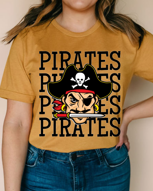 Pirates Pirates Pirates Tee  #p224