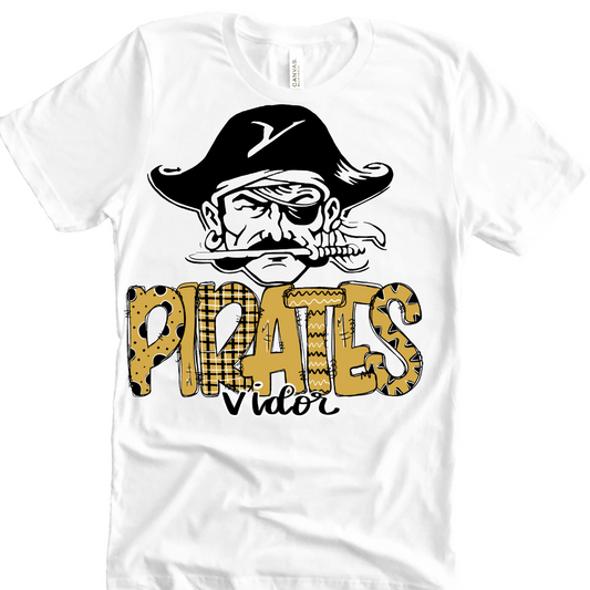 Handdrawn Pirates Tee #p225